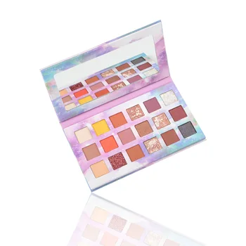 

1X Minimum10,18 Colors Eyeshadow matte pearlescent waterproof can private label custom logo if meet minimum wholesale cosmetics