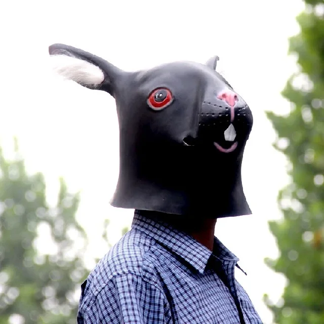 Япония маска кролика мяч Производительность украшения реквизит кролик с длинными ушами Маска кролик головная лента