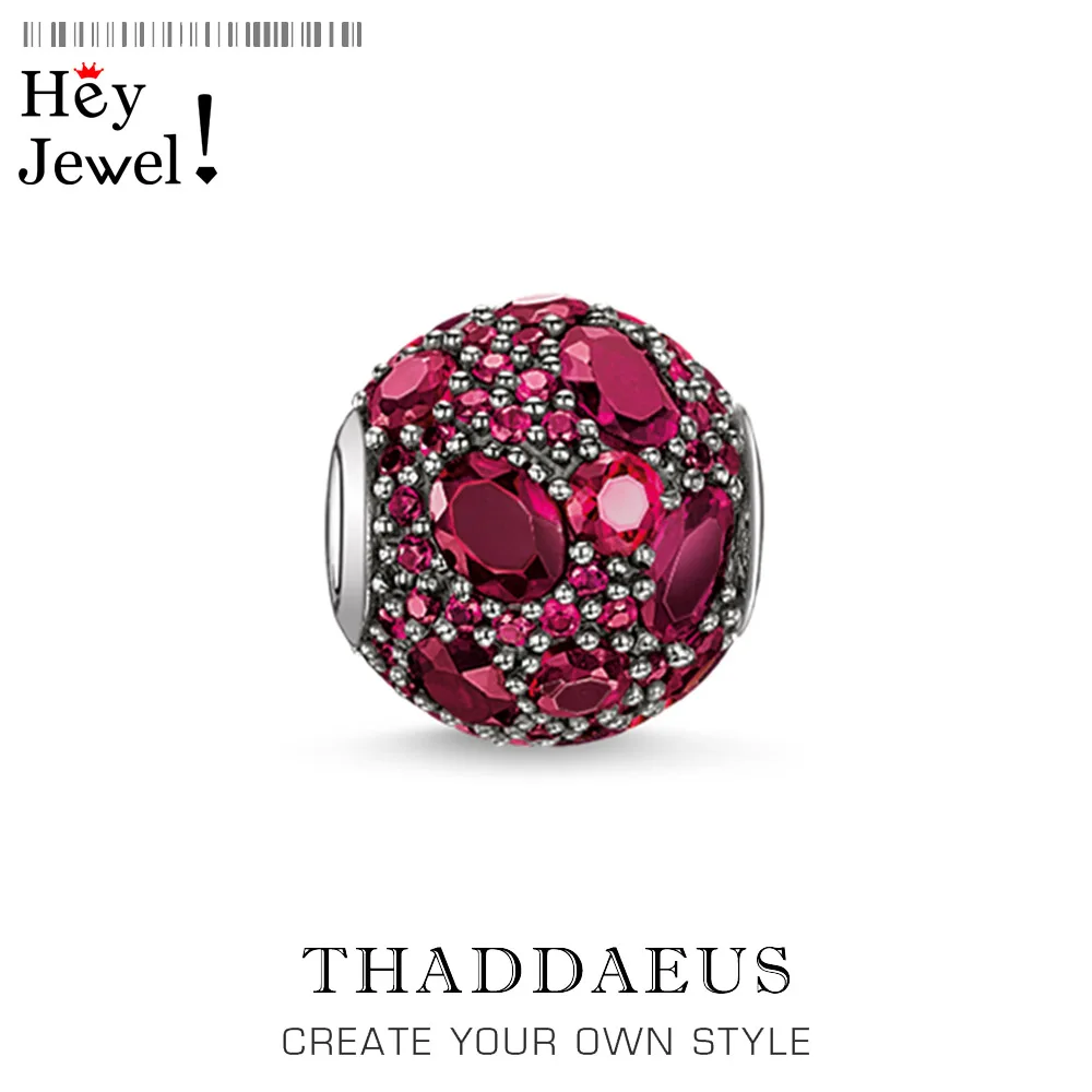 Beads Red Fire,925 Sterling Silver Fits Bracelet 2020 New Europe Necklace European DIY Bijoux Jewelry Accessorie Gift For Women