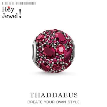 Beads Red Fire,925 Sterling Silver Fits Bracelet 2020 New Europe Necklace European DIY Bijoux Jewelry Accessorie Gift For Women