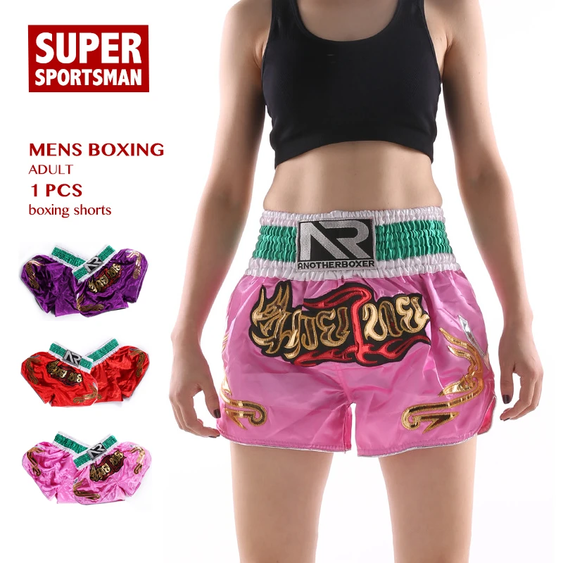 Pantalones cortos MMA entrenamiento de Boxing para mujer, de para hombre Muay Thai, pantalones deportivos para niños y niños| Pantalones de boxeo| AliExpress