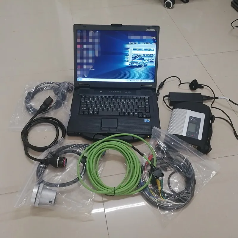 CF52 I5 4G 320GB HDD с V12/ HHTwin инженерное программное обеспечение+ Автоматическая диагностика Wifi MB STar C4 Sd Compact C4 OBD2 кабели интерфейс