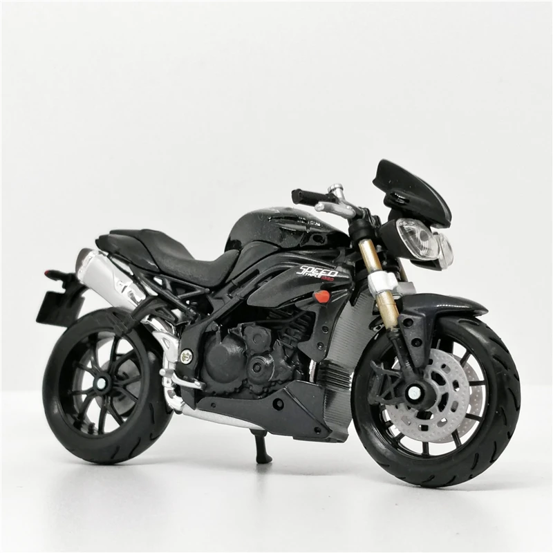 1:18 Triumph speed тройной 2011 бутик Сплав мотоцикл автомобиль игрушки для детей Детские игрушки модель подарок