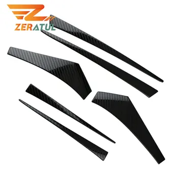 

Zeratul 6Pcs/Set Back Lamps Sticker Car Rear Lights Protection Trim for Tesla Model 3 2017 2018 2019 2020 Accessories