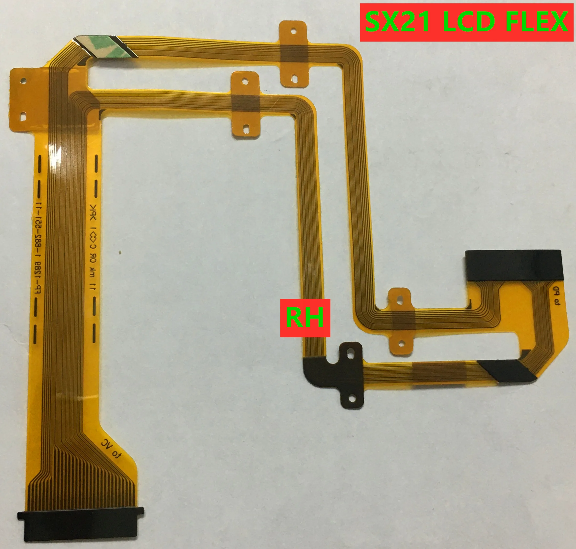 NEW LCD SX21 Flex Cable For SONY DCR-SX15E DCR-SX20E DCR-SX21E SX20E SX21E SX15E SX15 SX20 To Mainboard Video Camera Repair Part