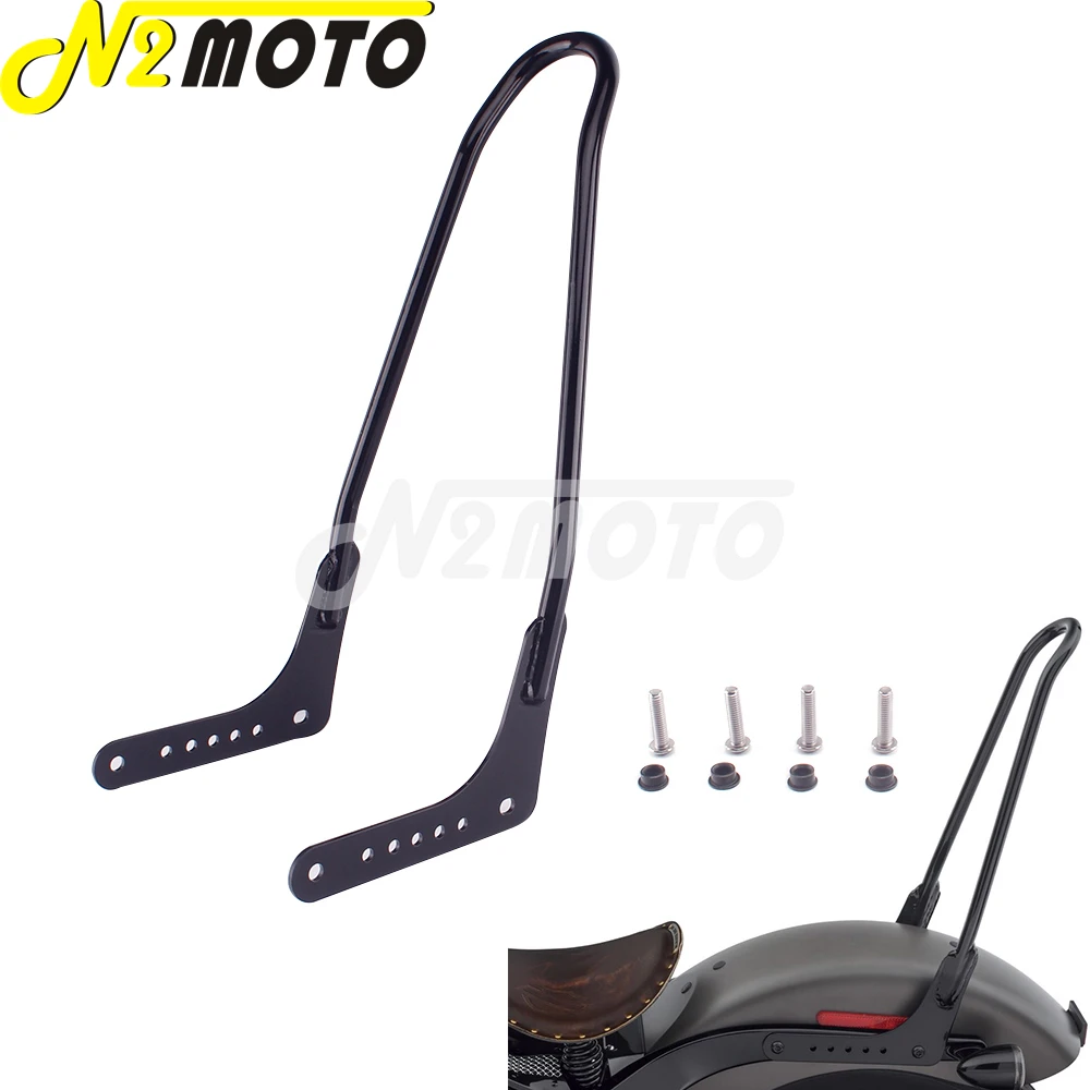 

Motorcycle Sissy Bar Rear Passenger Backrest Sissybar Backrest For Harley Softail Street Bob Standard Heritage Classic 114 FLHCS