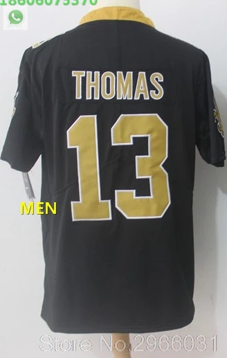 For men А+++ Качественная мужская футболка для взрослых Элвин Камара 41 Drew Brees 9 Майкл Томас 13 Орлеан - Цвет: For men
