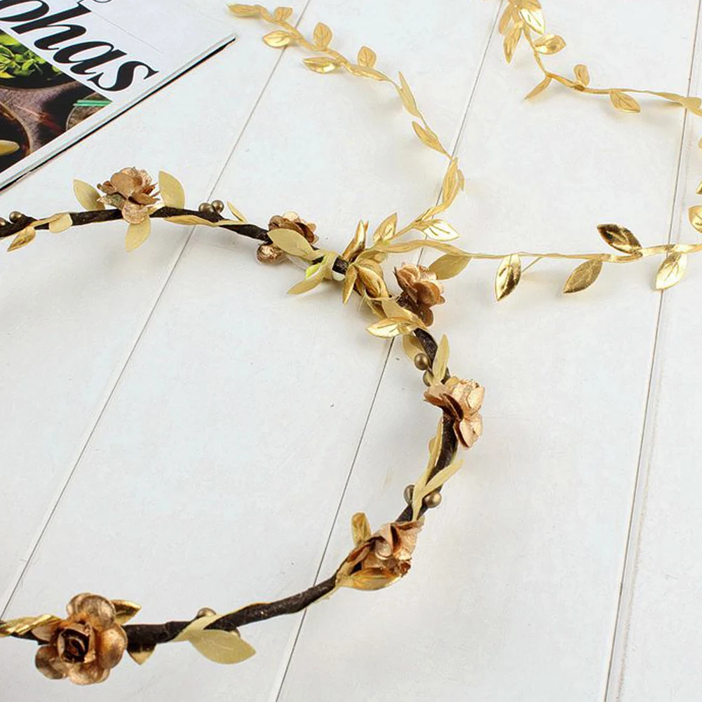 Модный праздничный свадебный головной убор для взрослых и детей, венок, гирлянда с короной, цветок, головной убор, инструмент для фотосъемки