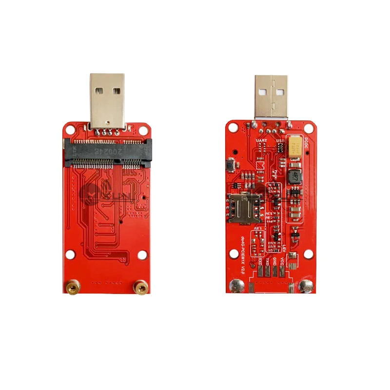 

MINI PCIE to USB adapter board for 3G 4G LTE moudle SIMCOM SIM7600E-H SIM7600SA-H SIM7600G-H SIM7600J-H SIM7600NA-H SIM7600A-H