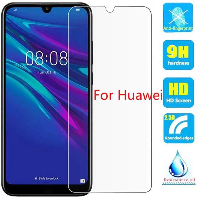 Защитная пленка для Huawei P Smart Z 2019 закаленное стекло Защита экрана Y5 Y6 Y7 Prime Pro Y9