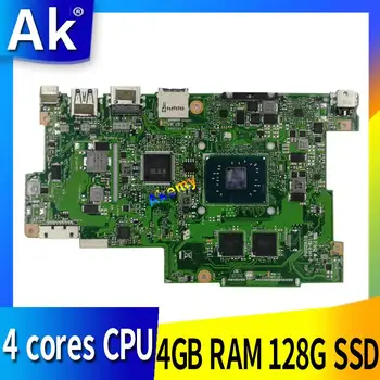 

with 4G RAM + 128G SSD 4 cores CPU Laptop Motherboard For ASUS E203N E203NA Notebook mainboard test OK