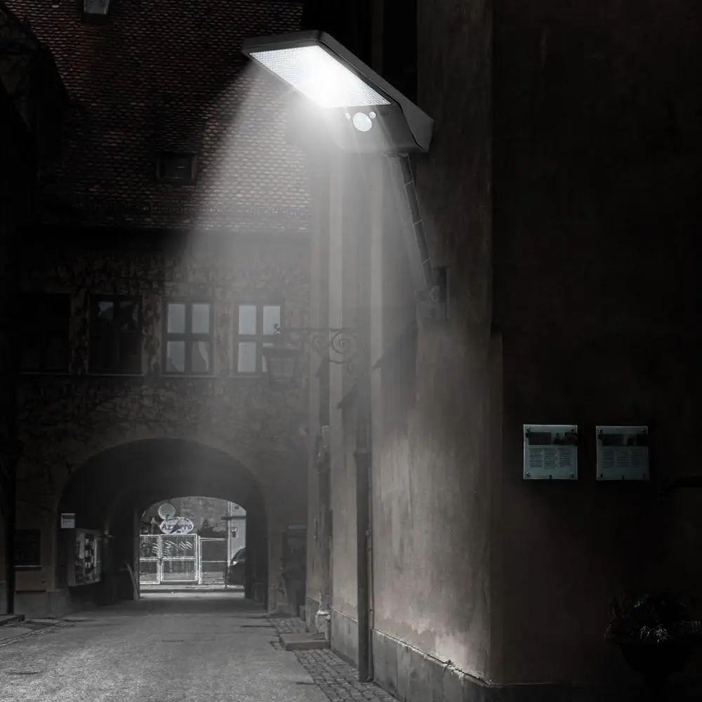 Модернизированный Светодиодный светильник на солнечной батарее с дистанционным