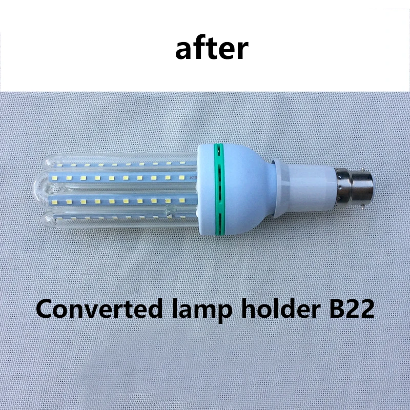 B22 к E27 Базовый светодиодный светильник лампа огнеупорный держатель адаптер конвертер Разъем Универсальный светильник конвертер лампа