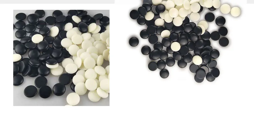 布袋PU棋盘三色塑料围棋子_07