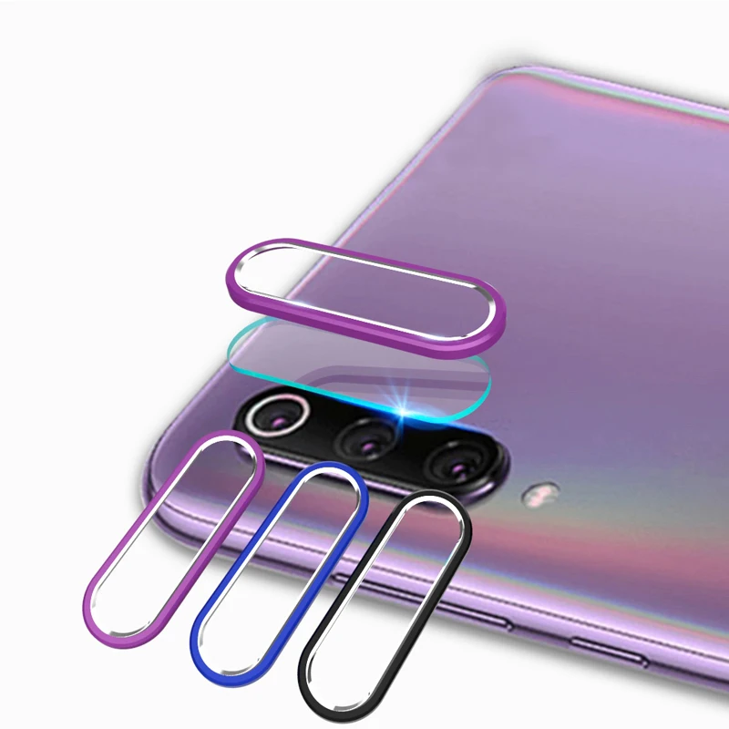 

Full Cover Camera Lens Film Tempered Glass For Xiaomi Mi CC9E Metal Ring Protector Circle Guard For Mi CC9E Protective Ring