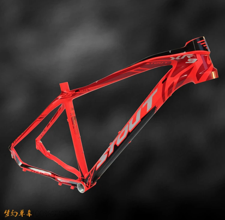 STOUT MTB 26/27. 5 дюймов Warcraft XR-9 сплав скандиума ультра легкая внутренняя линия горный велосипед рама пересеченной страны