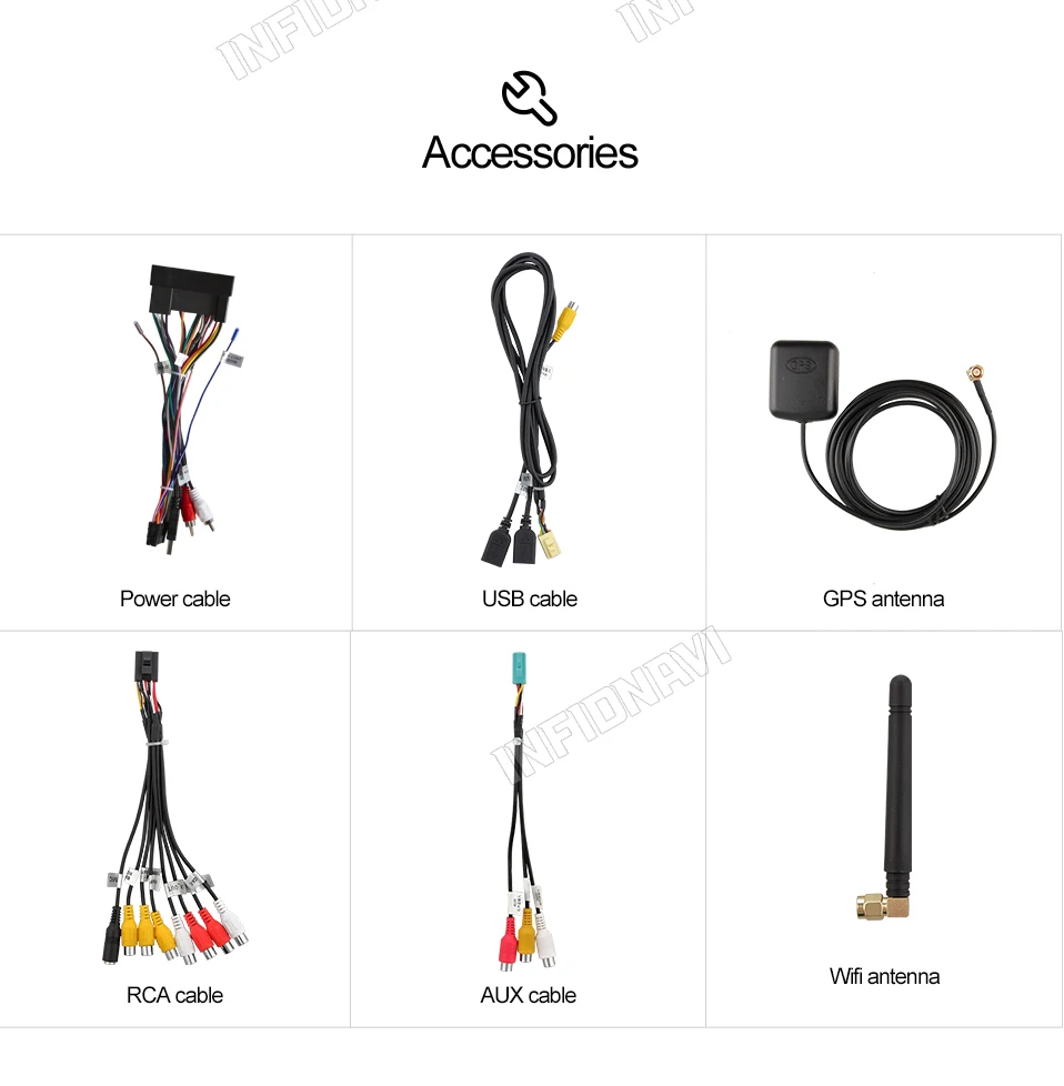 Flash Deal INFIDNAVI PX30 Android 9.0 car dvd 2+32G gps video radio player for Hyundai IX45 Santa Fe 2013/2014/2015 car 9