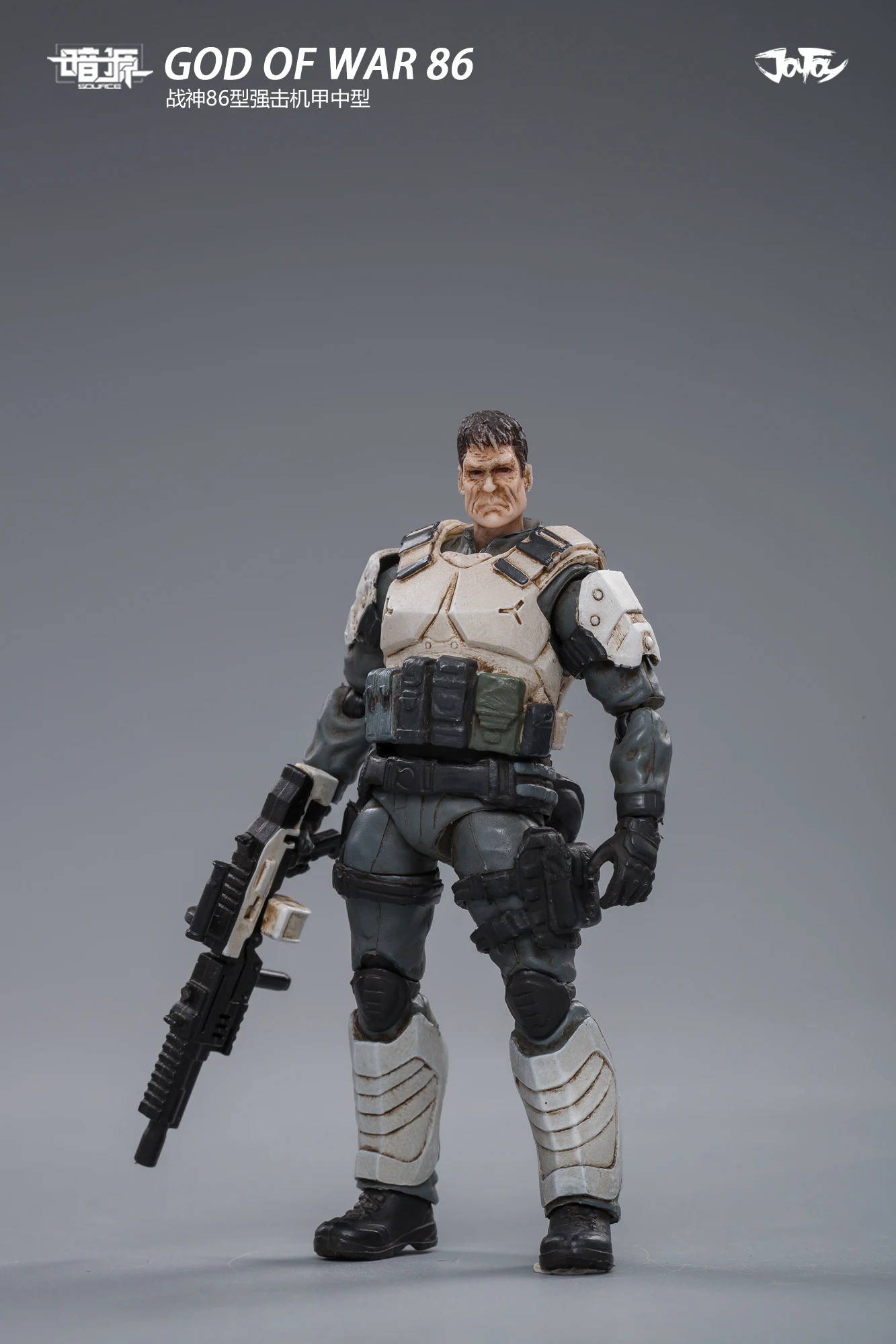 Новинка JOYTOY 1:25 фигурка робота военный Бог войны 86 серая модель меха Рождественский подарок