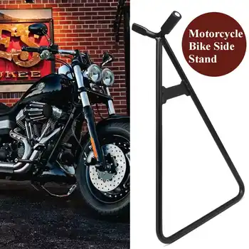 

39x25x11cm New Black Steel Motorcycle Triangle Side Stand For Dirt Bike MX Motocross Kickstand Universal Motorcycle Accessories