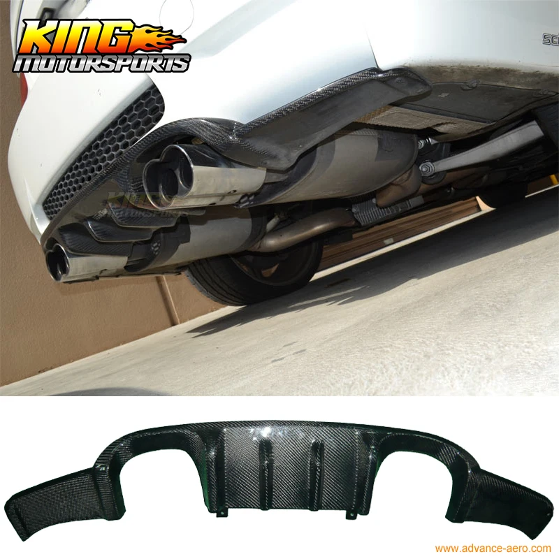 Fit For 2008 2013 BMW E90 E92 E93 M3 Only 2Dr 4Dr Rear Bumper Diffuser