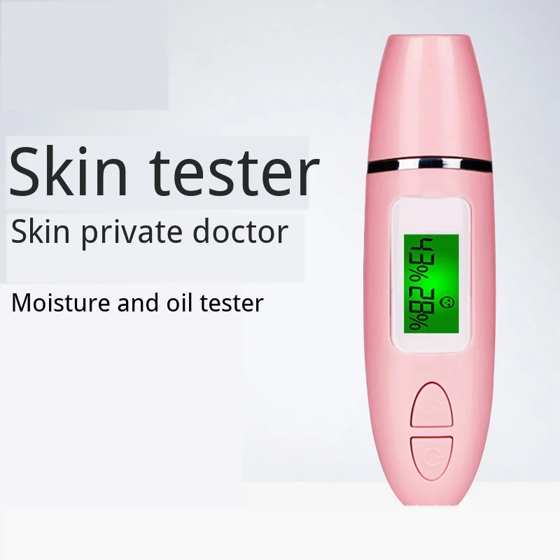 

Precision Skin analyzer Oil Content Skin Analyzer Digital Moisture Tester Fluorescent Agent Detector LCD facial Care tools