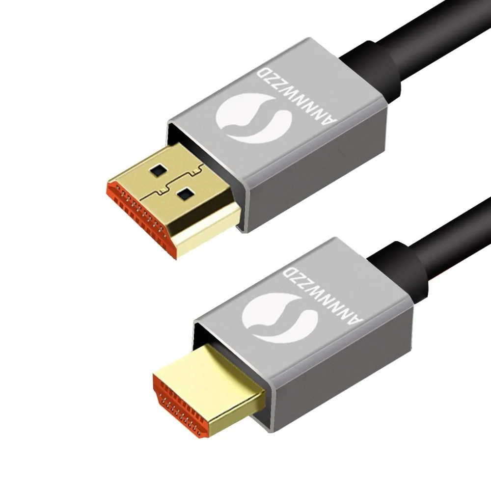 Черный HDMI кабель HDMI к HDMI кабель 2,0 4K 3D кабель для HDTV ЖК-дисплея ноутбука PS3 сплиттер switcer проектор компьютер 1 м 2 м 3 м 5 м Кабель HDMI - Цвет: Черный
