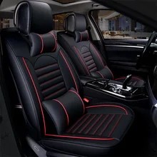Fundas universales de cuero para asientos de coche, accesorios de cuero para todos los modelos de Audi a5 sportback 100 c4 a3 8p sportback a6 c5 a4 a3 8l Q3 Q5 Q7