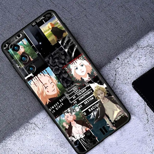 Phone Cover for Huawei P30 P40 Lite E P Smart Z Y6 Y7 Y9 Shell for Honor 9X Pro P20 Lite Soft Case Anime Tokyo Revengers B07