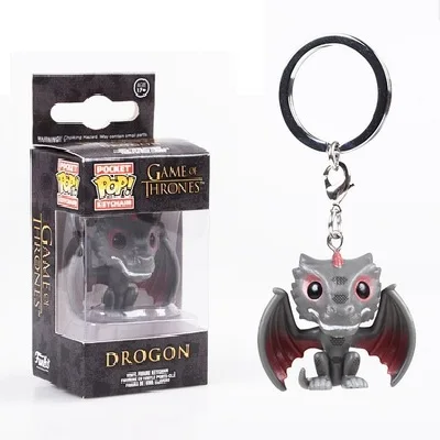 FUNKO POP брелок Кошмар перед Рождеством Игра престолов Харри Поттер странная фигурка вещи модель игрушки - Цвет: 1