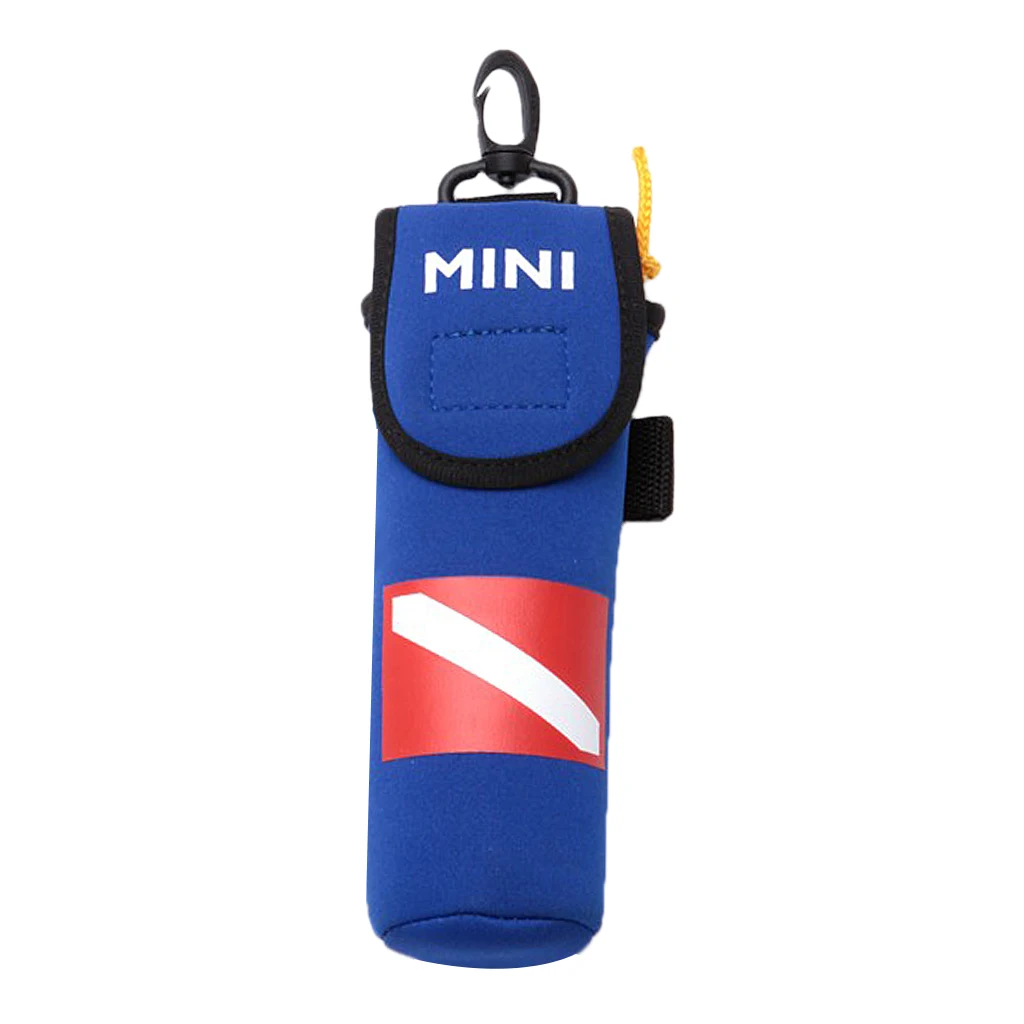 High Visibility Scuba Diving Diver Surface Marker Buoy SMB With Yellow Line