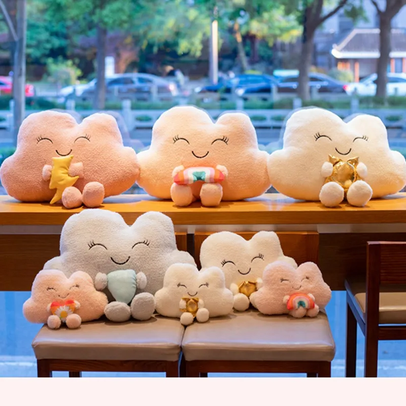 Новая мягкая плюшевая подушка с облаком для детей подарок маленьких