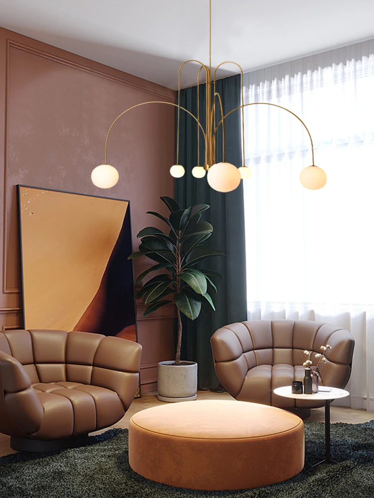 Nordic minimalist living room restaurant lamp creative personality study cafe clothing store art chandelier led chandelier,ceiling chandelier,led pendant light