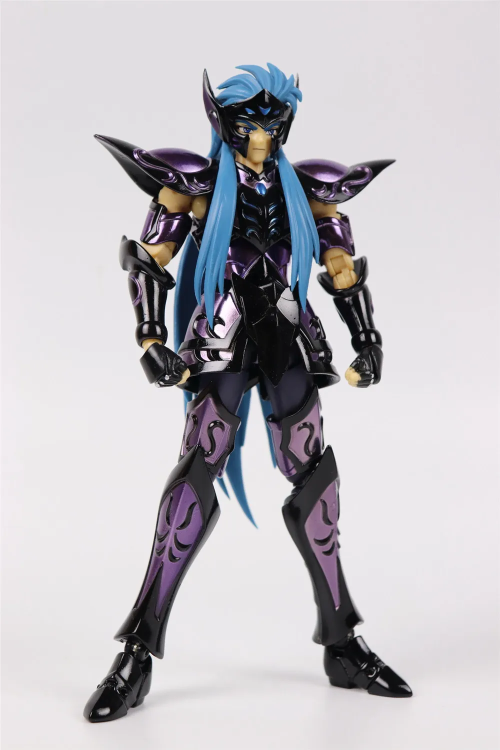 CS модель святая Сейя Ткань Миф EX Surplise Aquarius Camus Модель двойная металлическая ткань SC017