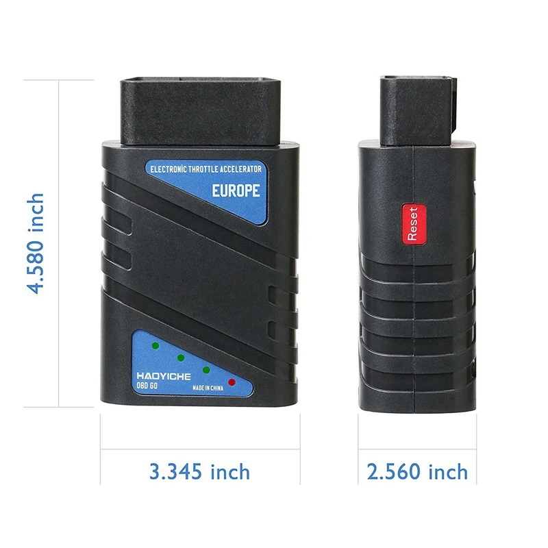Obd Go Автомобильный Электронный акселератор дроссельной заслонки разъем адаптера контроллер отклика дроссельной заслонки увеличенная производительность для 12 в 1
