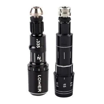 

2 Pcs 0.335 Golf Adapter Golf Club: 1Pcs for Taylormade M1 M2 R15 Sldr R1 Rbz Stage 2 Driver & 1 Pcs for Mizuno Jpx 850