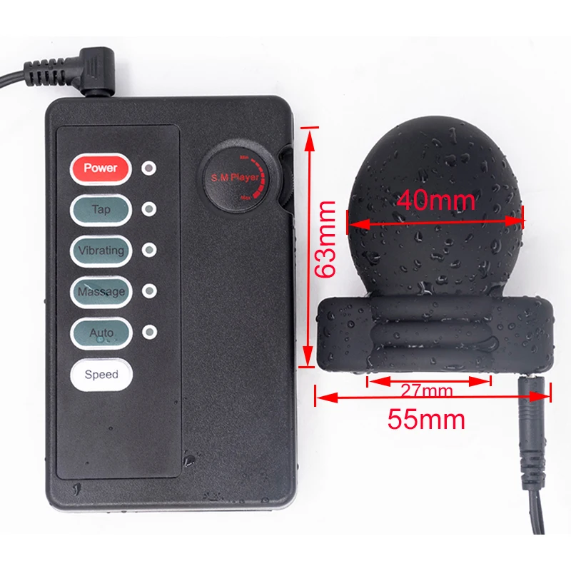 E-Stim Penis Head Teaser Electro Stimulation Shock Glans Trainer Massage Cup Penis Stimulator Delay Sex Toy for Men Masturbation electro sex toys electric sex toys