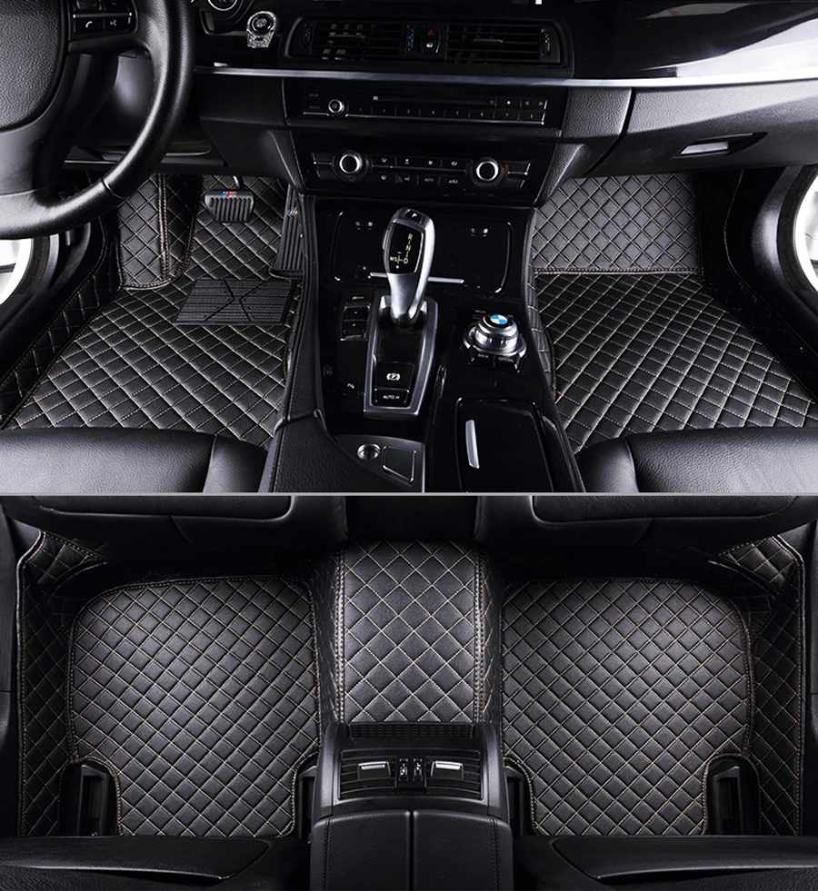 Lhd Car Floor Mats For Ford Ecosport 2019 2018 Auto Leather Carpets