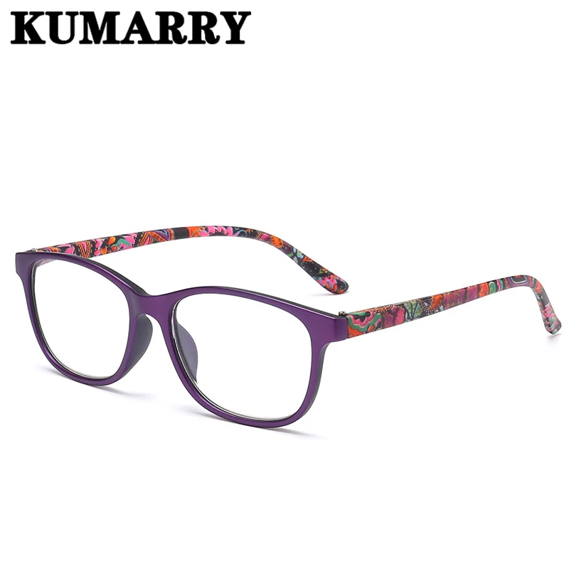 KUMARRY, ультра светильник, Ретро стиль, близорукость, очки для чтения, для мужчин/женщин, близорукие очки с 1,0-1,5-2,0-2,5-3,0-3,5-4,0