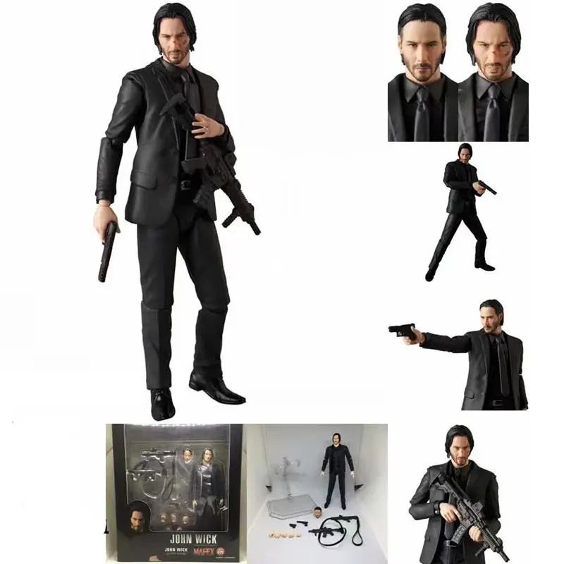 17 см Killer John Wick Keanu Ривз фигурка модель игрушки подарок для детей