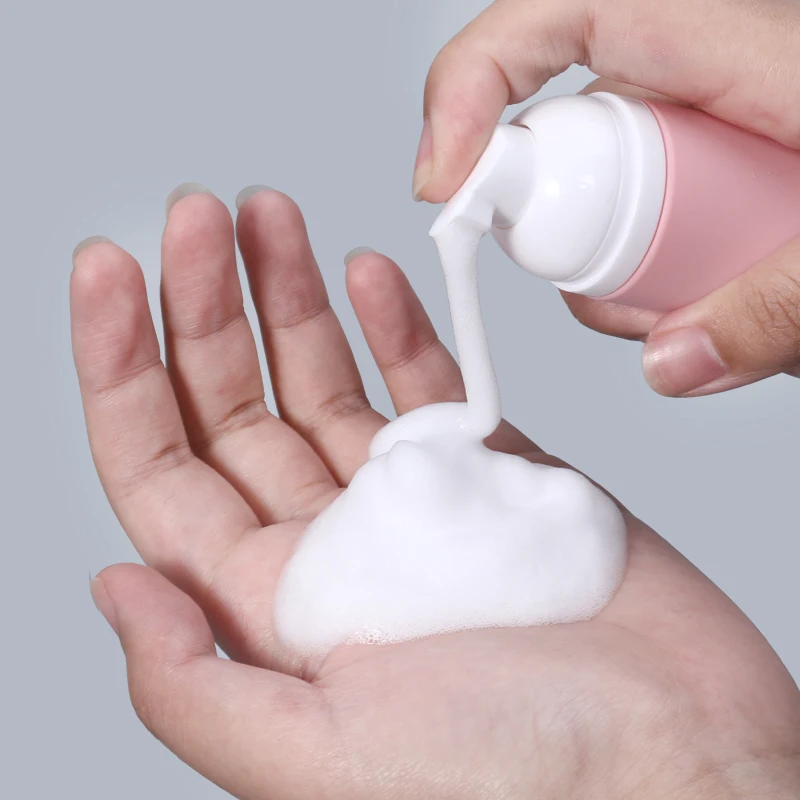 50ML Plastic Foaming Bottle Soap Mousses Liquid Dispenser empty Shampoo Lotion Bottling Foam refillable Bottles refillable bottle soap foaming bottle