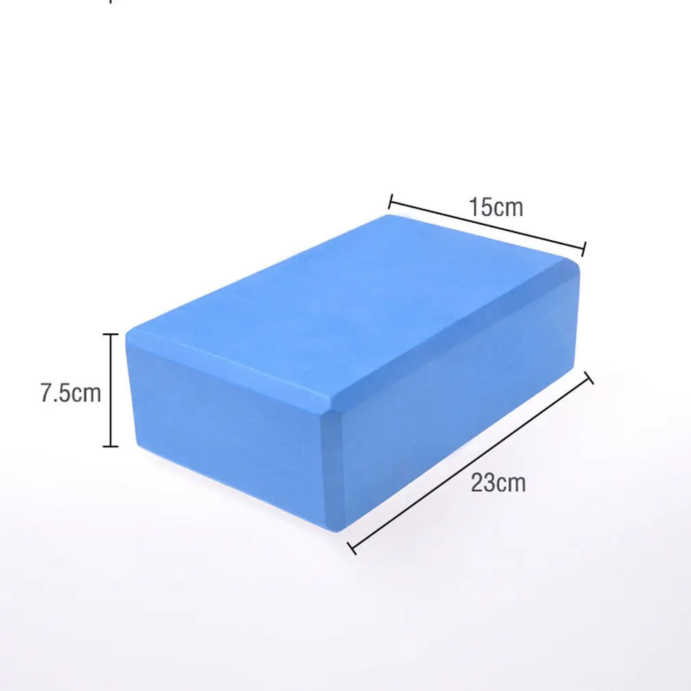 New slimming Pure color EVA beginner auxiliary fitness brick tasteless non toxic Yoga brick 5
