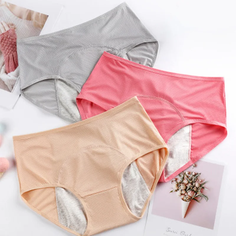 3 шт./компл. женские гигиенические трусики для менструального периода