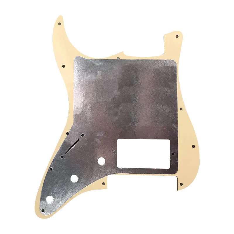 Custom Pleroo Guitar Pickguard-для США 11 винтовых отверстий Stratocaster с Floyd Rose Tremolo Bridge PAF Humbucker H царапина пластины