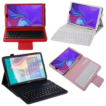 

Keyboard Case For iPad Air 2 A1566 A1567 Wireless Bluetooth Keboard Cover For iPad Air 2 A1566 Flip Leather Stand Cover +Pen
