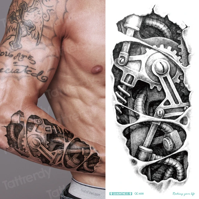 Top 47 Mechanical Tattoo Ideas 2021 Inspiration Guide