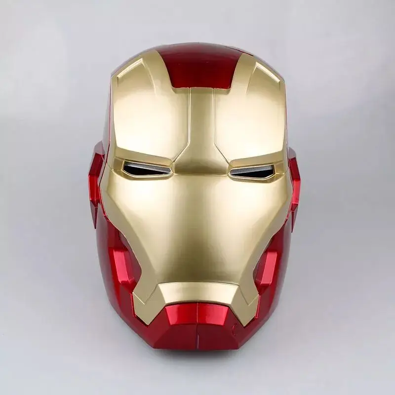 Супер герой Железный человек 1/1 Mark7 пригодный для ношения шлем полномасштабная копия маски для фестиваля вечерние украшения игрушки для взрослых высокое качество - Цвет: 2
