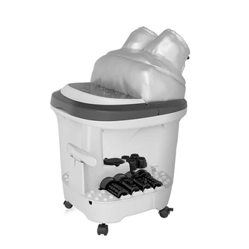 

2019 New Massage Foot Bath Home Sauna Soaking Feet Washing Footbath Thermostat Steam Fumigation Foot Bath Bubble Foot Barrel