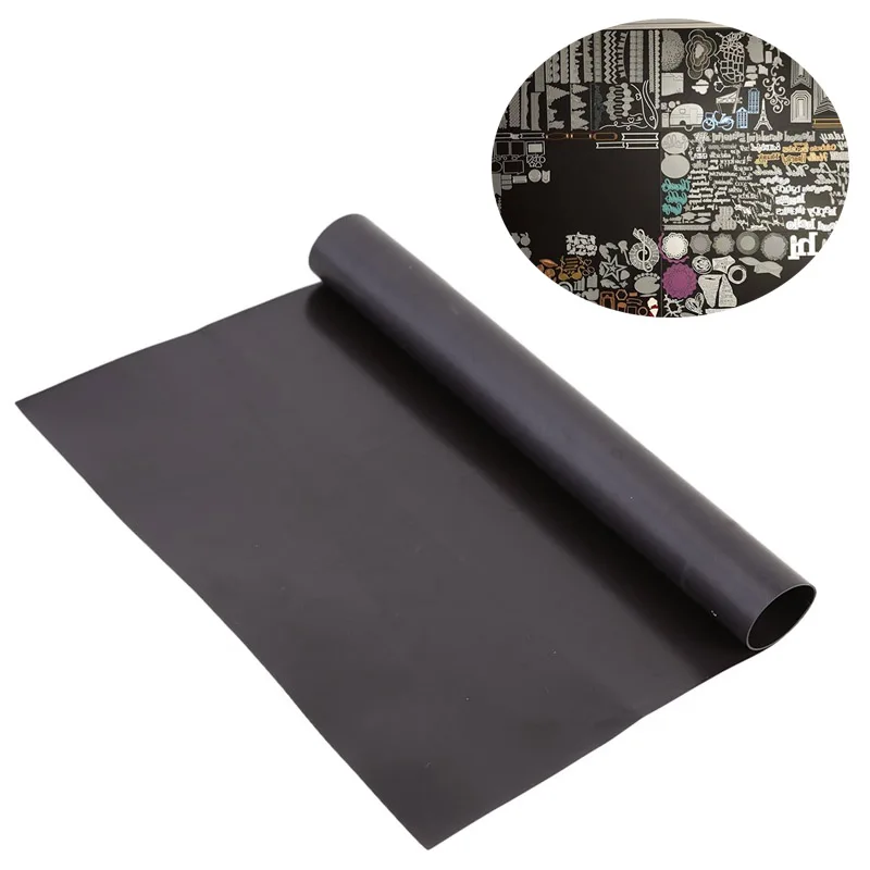 21x29.7cm Ribber Soft Black Magnetic Mats for Cutting Dies Crafts Storage One Side Fridge Magnet Easily cut into different sizes