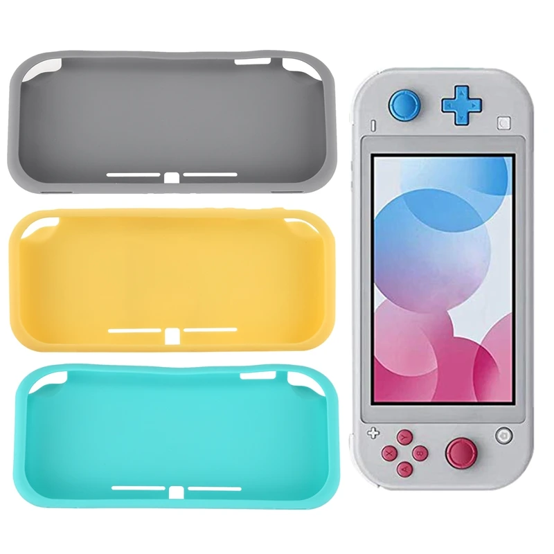 Защитный силиконовый чехол из мягкой кожи для nintendo Switch Lite NS Switch Mini Console