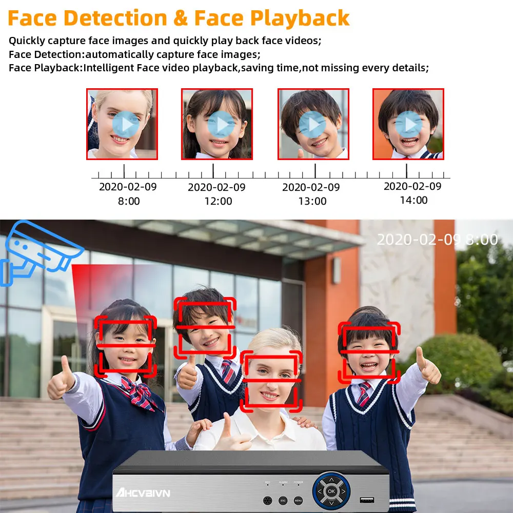 H 265 8 Channel Nvr 4k Network Video Recorder 8ch Cctv Video Surveillance Recorder For Ip Camera 4k 9ch Nvr 5mp Onvif Xmeye Hdd Surveillance Video Recorder Aliexpress